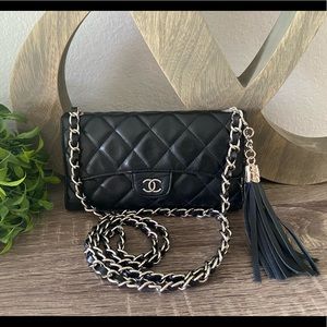 🖤 ⛓ CHANEL WOC Quilted Matelasse Revamp